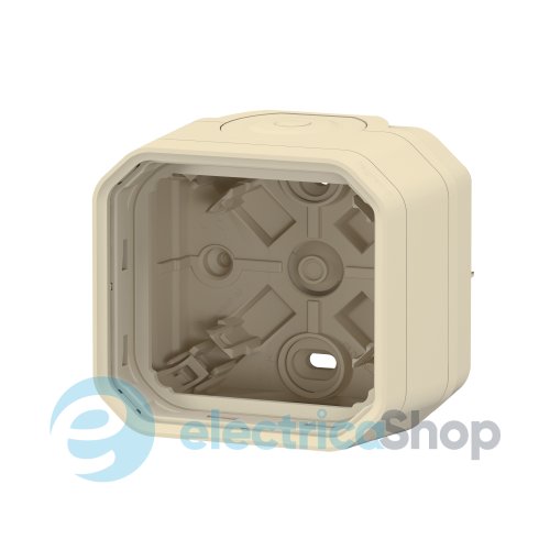 Коробка накл. 1-пост. Legrand Plexo New 069863L цвет бежевый