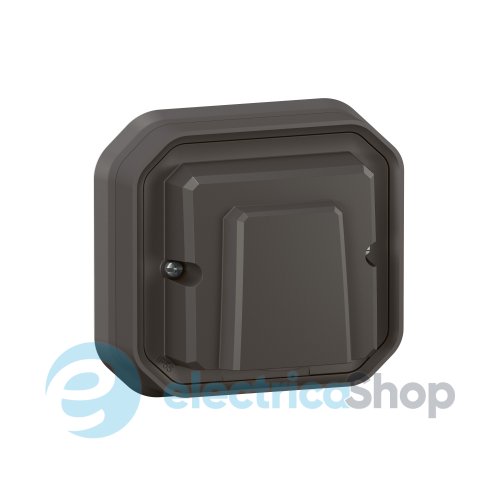 Вывод кабеля с зажимом встр. Legrand Plexo New 069878L цвет антрацит