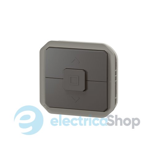 Выключатель жалюзи мех-м. для прямого управления 500Вт. Legrand Plexo New 069898L цвет антрацит