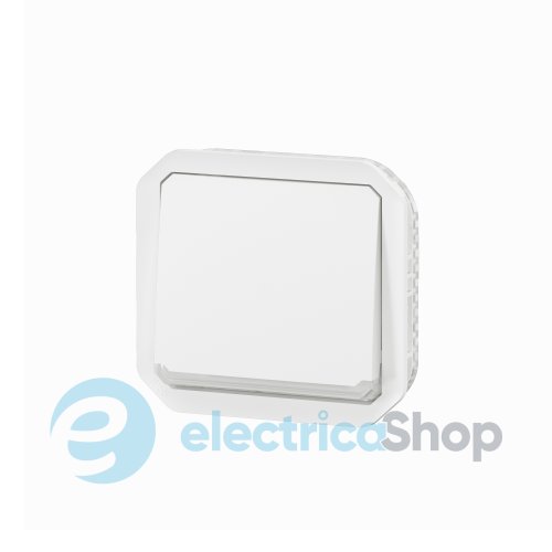Выключатель 1-кл. 2-пол. 10А/250В мех-м. Legrand Plexo New 069627L цвет белый