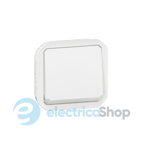 Выключатель 1-кл. 2-пол. 10А/250В мех-м. Legrand Plexo New 069627L цвет белый