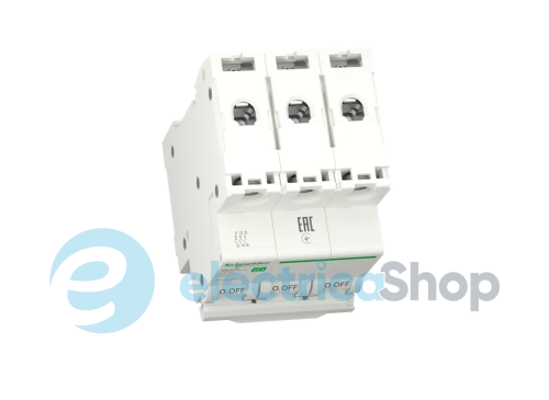 Автоматический выключатель 3P, 50 A, B, 6kA Schneider Electric Resi9