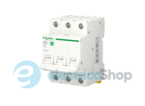 Автоматический выключатель 3P, 50 A, B, 6kA Schneider Electric Resi9