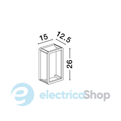 Бра вуличне VEL 9030570 Nova Luce