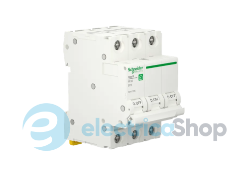 Автоматический выключатель 3P, 50 A, B, 6kA Schneider Electric Resi9