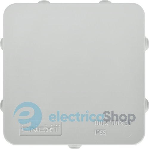 Коробка розподільча 100х100х50 e.db.pro.100.100.50u p016103 E.NEXT