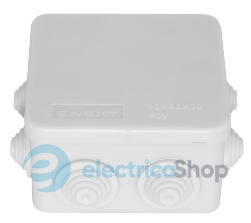 Коробка распределительная 85х85х40 e.db.pro.85.85.50u p016102 E.NEXT
