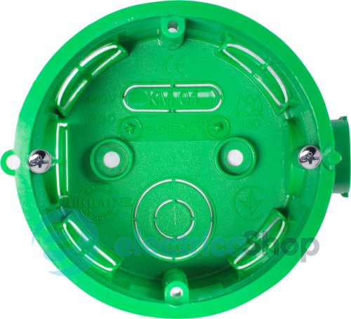Монтажный бокс для сплошных стен e.db.pro.101.d65 КМ01 p018101 E.NEXT