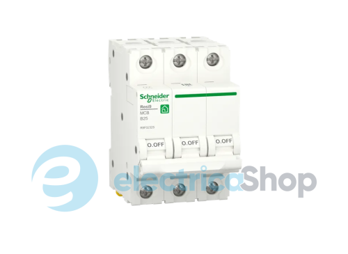 Автоматический выключатель 3P, 50 A, B, 6kA Schneider Electric Resi9