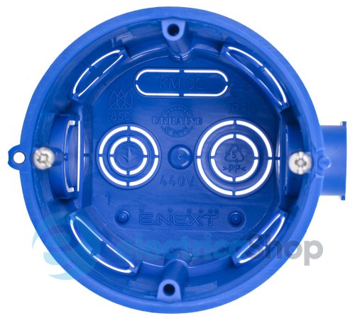 Коробка установочная e.db.pro.102.d65 кирпич/бетон, глубокая, блочная КМ02 p018102 E.NEXT