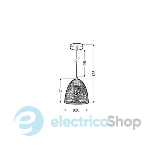 Подвесной светильник Candellux BENE 31-70340