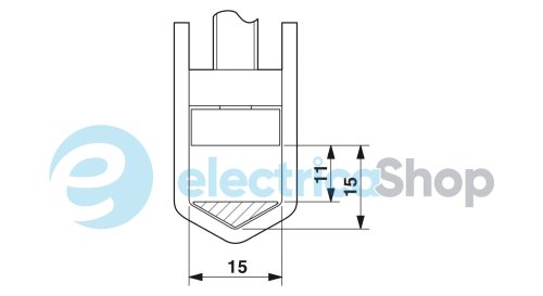 Силовая клемма, DIN, UKH 95 1500V Phoenix Contact 3247419