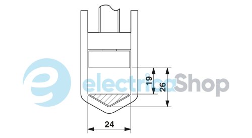 Сильнострумова клема, DIN, UKH 240 Phoenix Contact 3010217