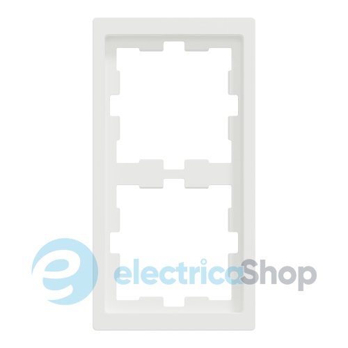 Рамка 2-постова D-Life System Design MTN4020-6537 «білий матовий»