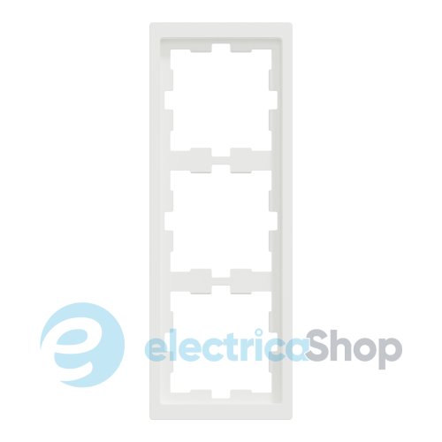Рамка 3-постова D-Life System Design MTN4030-6537 «білий матовий»