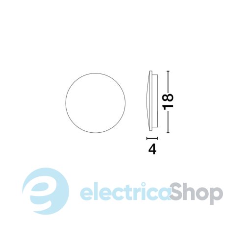 Настінний вуличний світильник COPPER 9923413 Nova Luce