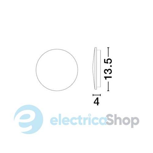 Настінний вуличний світильник COPPER 9923412 Nova Luce