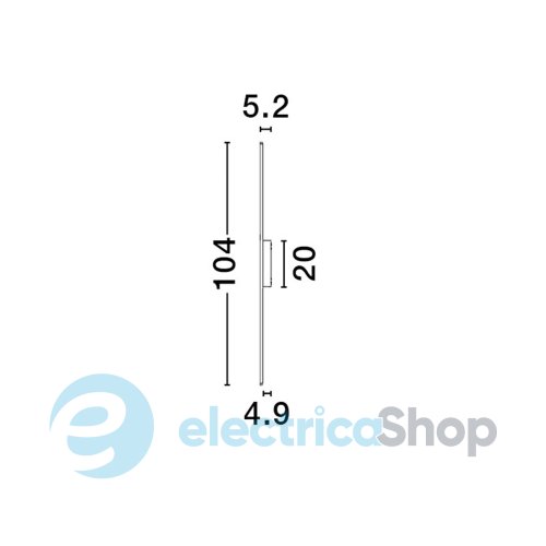 Бра уличный ANETH 9923410 Nova Luce