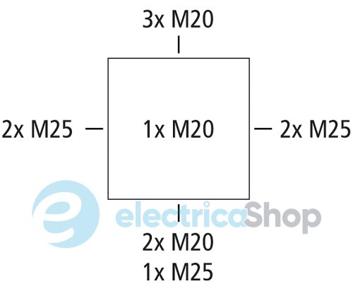 Коробка распределительная 102х102х57 Abox 040-L/sw IP66 черный Spelsberg sp80400001