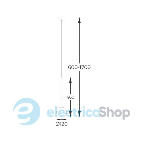 Люстра Zuma Line ARCTURUS P0574-01F-SDFZ