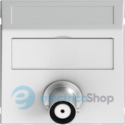 Розетка BNC угловая Modul 45 OBO 6105030, снежно-белый