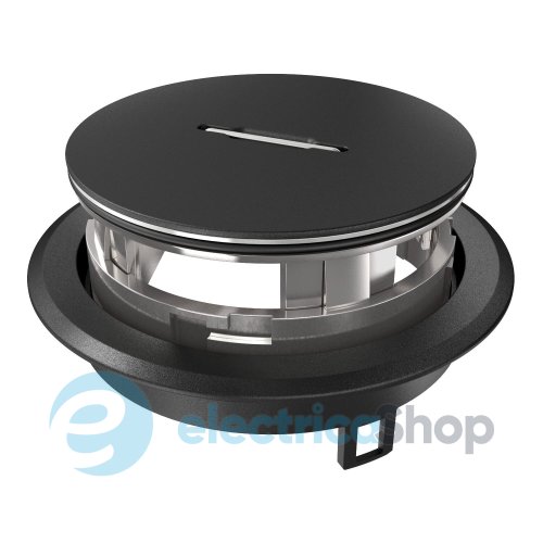 Кришка люка GES R2T KP, тубус, IK10, IP66 чорний OBO 7408857 чорний