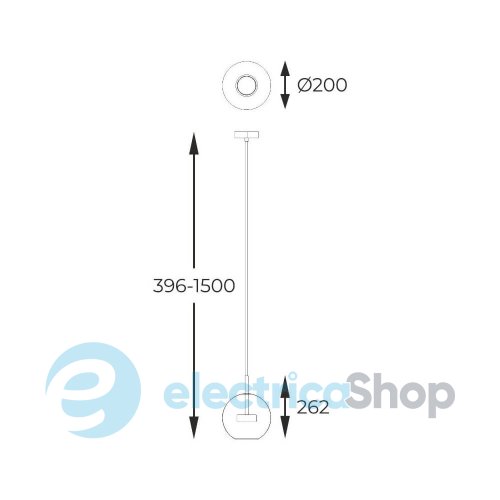 Люстра Zuma Line ENCELADUS P0428-01J-F4AC