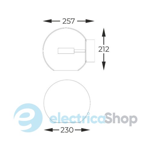 Бра Zuma Line ENCELADUS W0428-01D-L4AC