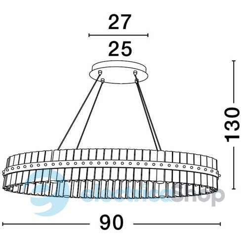 Подвесной светильник KEZO 9019736 Nova Luce