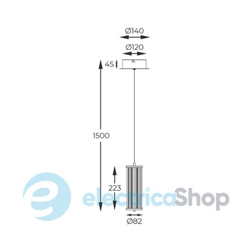 Люстра Zuma Line CALLY MD3147-1A-3GT