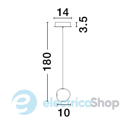 Подвесной светильник IFOS 9511011 Nova Luce