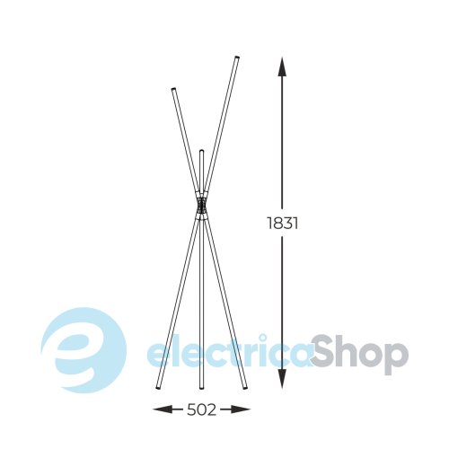 Торшер Zuma Line LAUTARO 1005