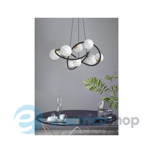 Люстра Zuma Line NISYRO MD4922-8-EBGN