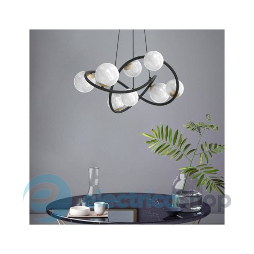 Люстра Zuma Line NISYRO MD4922-8-EBGN