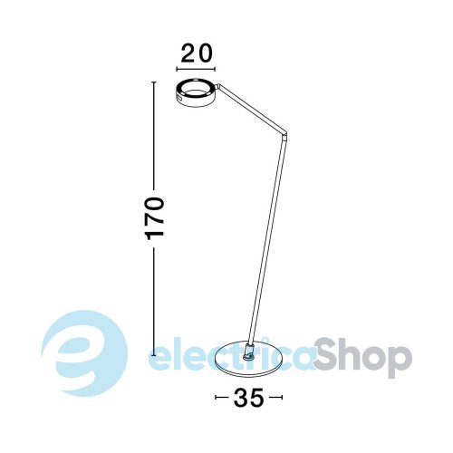 Торшер AFI 9870021 Nova Luce
