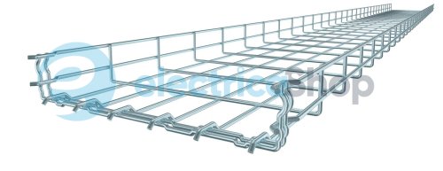 Проволочный лоток GRM 55х600х3050, G (2,5-10 мкм) OBO 6001454
