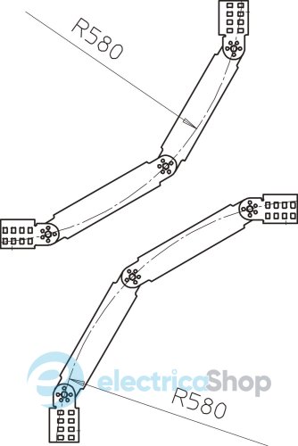 Регулируемая вертикальная секция кабельростра, 60х300мм, FS (18-22 мкм) OBO 6213235