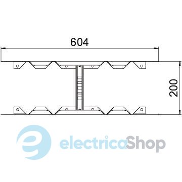 Универсальный соединитель 60x200, FT (40-60 мкм) OBO 6225730