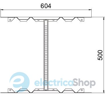 Универсальный соединитель 60x500, FT (40-60 мкм) OBO 6225736