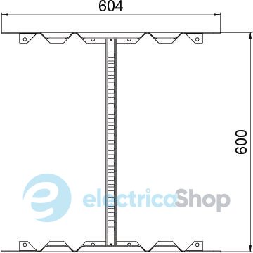 Универсальный соединитель 60x600, FT (40-60 мкм) OBO 6225738