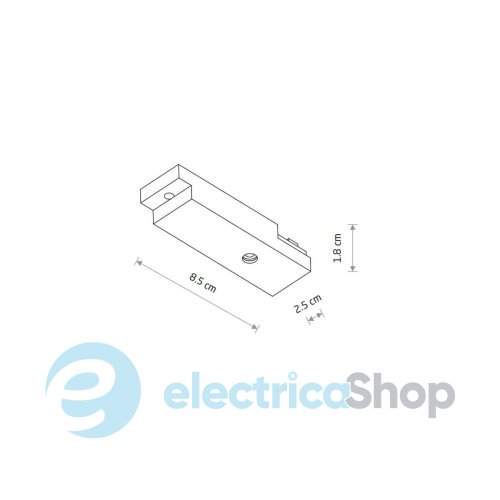 Ввід живлення Nowodvorski ULTRA THIN UT-LVM OUTSIDE POWER SUPPLY Conductive Module 11321