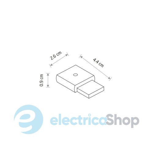 Заглушка Nowodvorski ULTRA THIN UT-LVM END CAP 11327