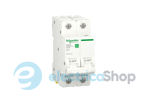 Автоматический выключатель 2P, 6 A, B, 6kA Schneider Electric Resi9
