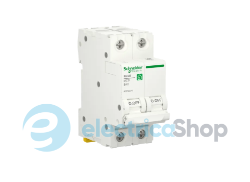 Автоматический выключатель 2P, 6 A, B, 6kA Schneider Electric Resi9