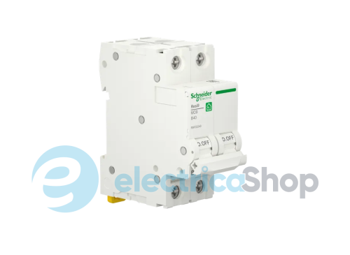 Автоматический выключатель 2P, 6 A, B, 6kA Schneider Electric Resi9