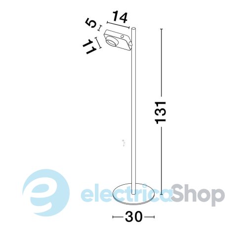 Торшер KEDROS 9870035 Nova Luce