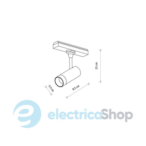 Магнітний трековий світильник Nowodvorski ULTRA THIN UT-LVM SPOT LED 5W 4000K 11340