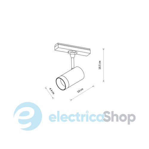 Магнітний трековий світильник Nowodvorski ULTRA THIN UT-LVM SPOT LED 9W 4000K 11341