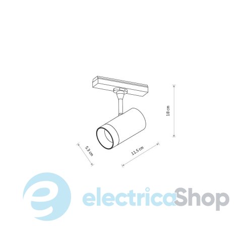 Магнітний трековий світильник Nowodvorski ULTRA THIN UT-LVM SPOT LED 12W 4000K 11342