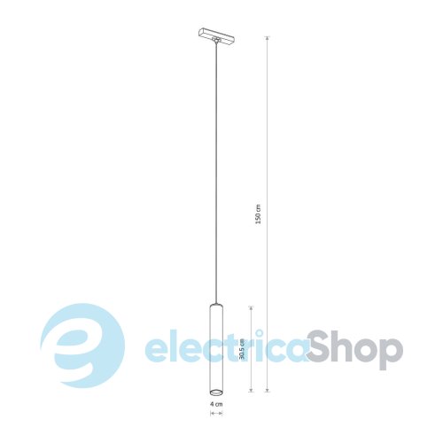 Магнітний трековий світильник Nowodvorski ULTRA THIN UT-LVM ROLLER LED 10W 3000K 11317